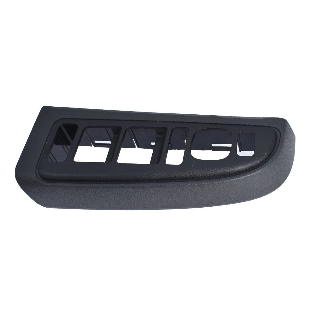 Power Window Switch Bezel for Chevy GMC (2003-2007) Black Front Left