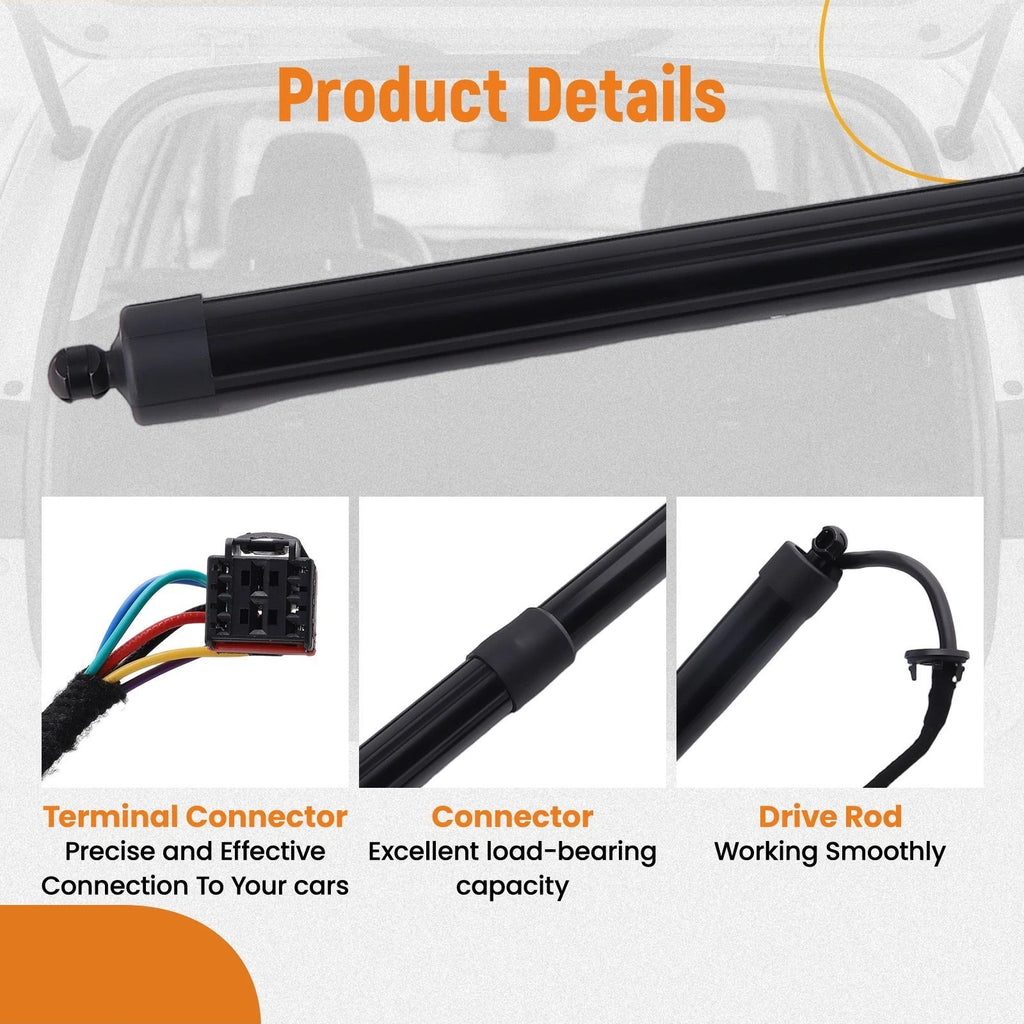 2PC Power Lift Support Set for VW Touareg (2011–2015) 7P6827851D/851F