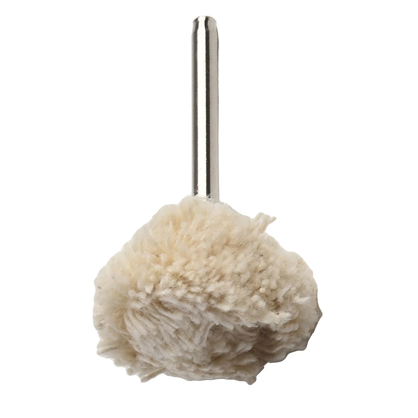 Wool Polishing Wheel for Grinders (25mm Head, 3mm Shank)