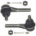 Set of 2 Outer Tie Rod Ends for Ford LTD, Lincoln Mark VI, Mercury