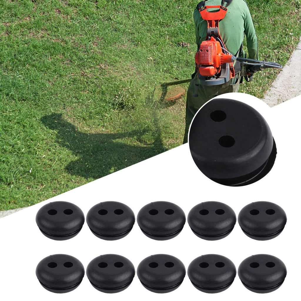 Set of 4 Rubber Grommets for Universal Use (2-Hole)