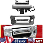 Rear Latch Tail Gate Handle & Bezel Trims for GMC Sierra 2500HD 3500HD (2007–2014)