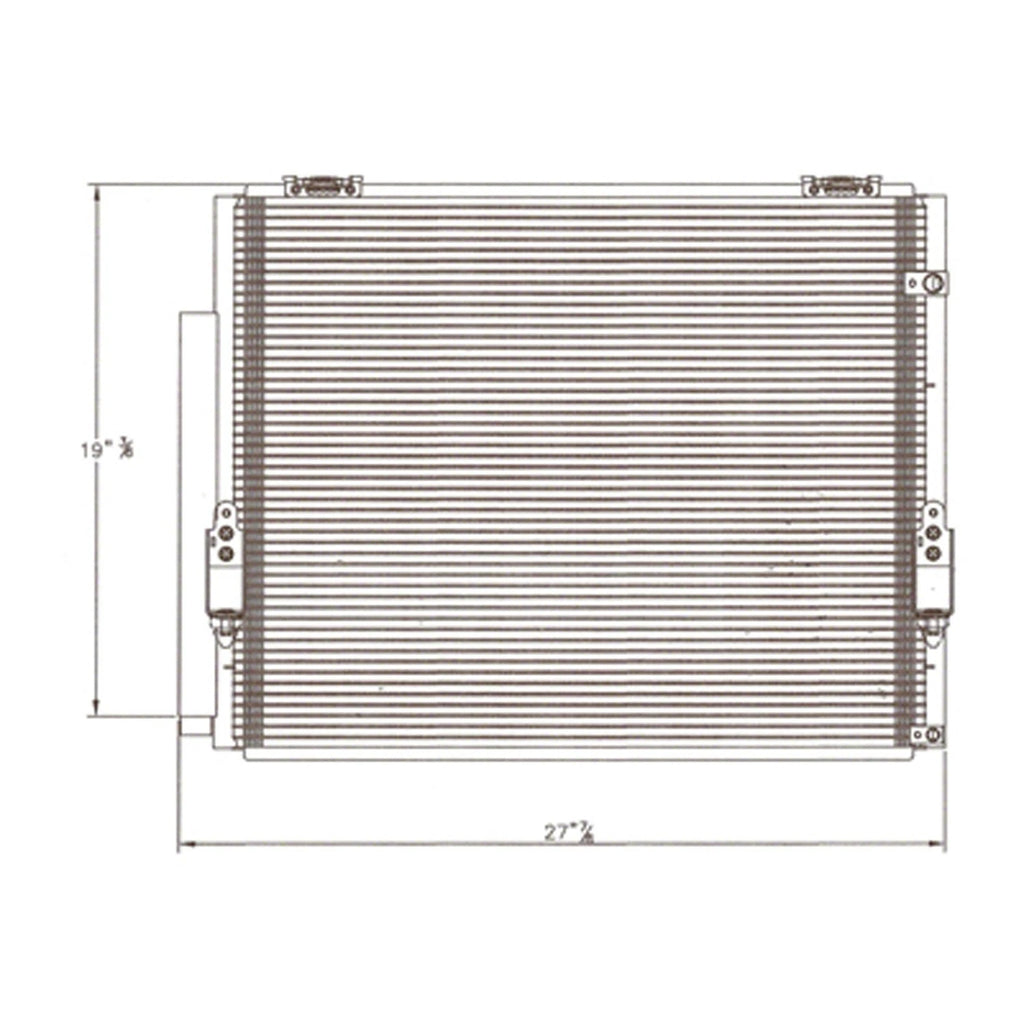 Replacement A/C Condenser Repair Part For 2008-2020 Toyota SequoIA