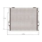 Replacement A/C Condenser Repair Part For 2008-2020 Toyota SequoIA