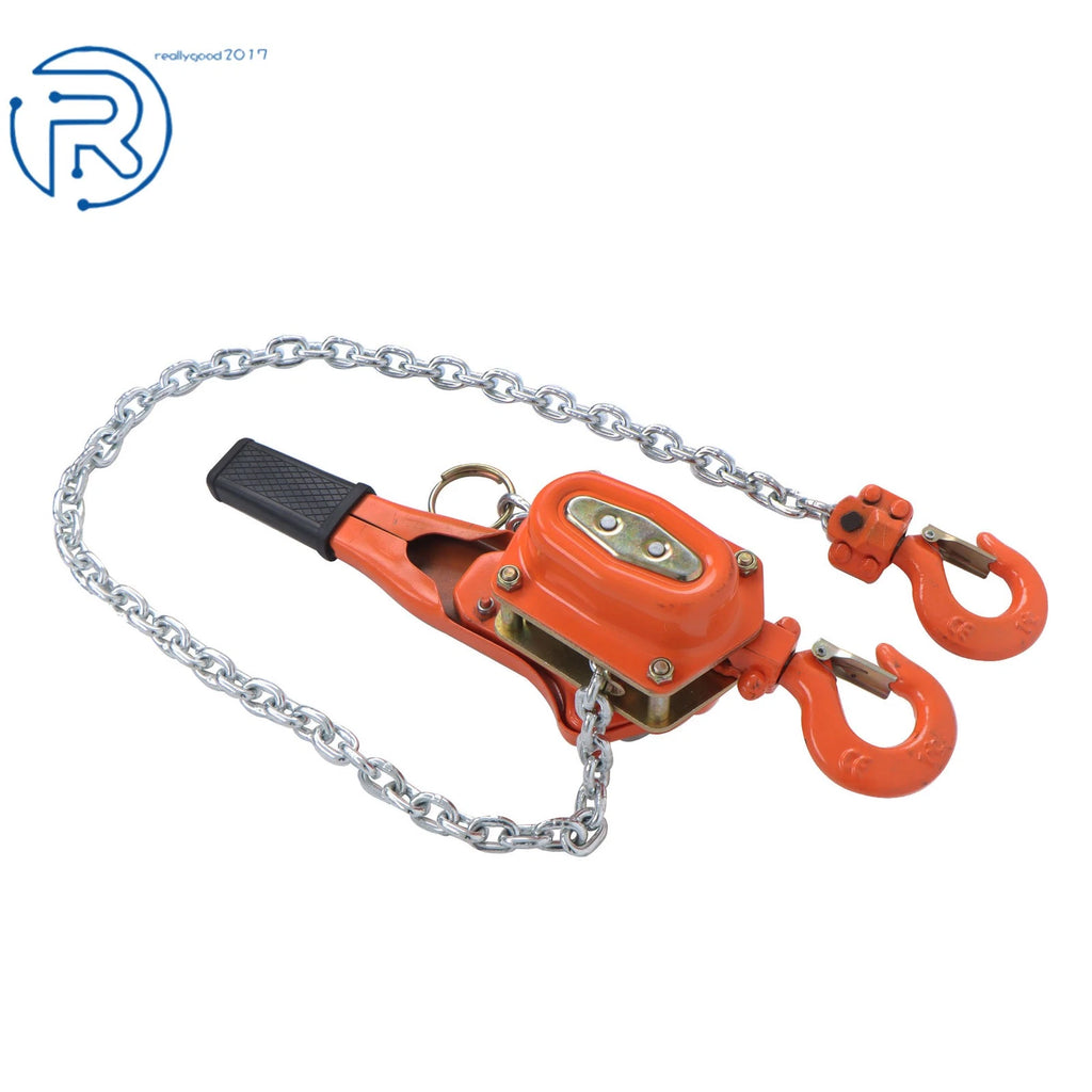 Manual Lever Chain Hoist 3/4 Ton G80 1650lbs Capacity (5FT/1.5m)