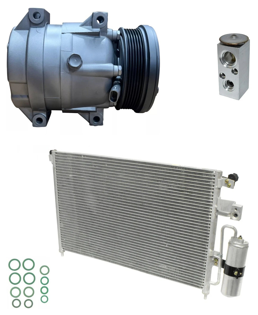 AC Compressor Kit with Condenser for Suzuki Verona 2.5L (2006–2006)