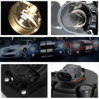 Front Driving Fog Light Lamp Left for Nissan Frontier (2005–2018) OE Chrome