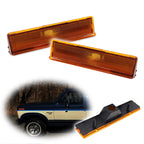 Amber Lens Front Side Marker Lights for Ford Bronco F150 F250 F350