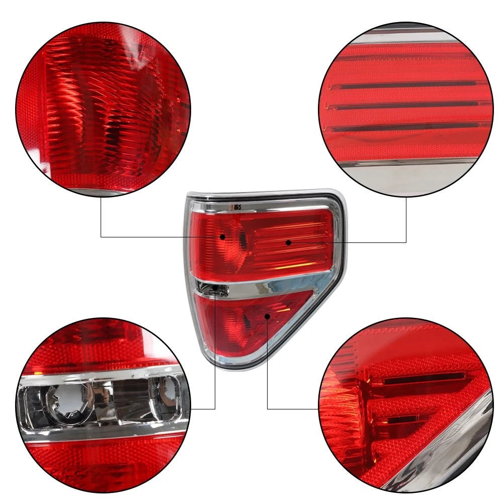 Tail Light Assembly for Ford F150 (2009–2014) Set of 2 Left + Right