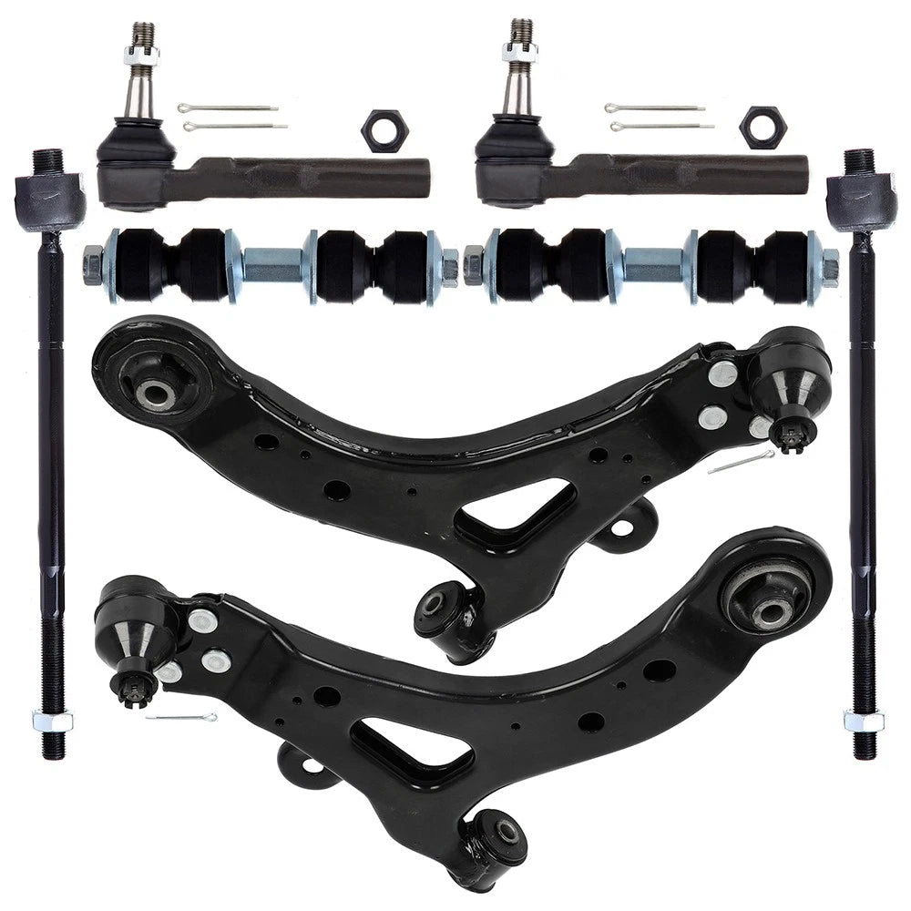 Set of 8 Control Arms and Ball Joints for Buick Rendezvous (2002–2007)