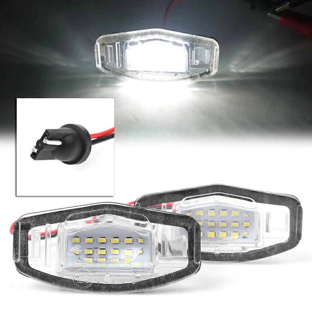 Canbus Error Free LED License Plate Bulbs for Honda Civic (2001–2005)