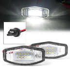 Canbus Error Free LED License Plate Bulbs for Honda Civic (2001–2005)