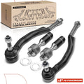 Set of 4 Inner & Outer Tie Rods for Chevy Trailblazer (2002–2009)