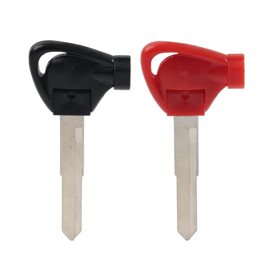 2X Ignition Key Blank Shell Case Uncut Blade for Yamaha Motorbike Scooter