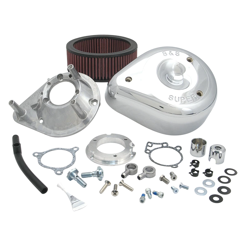 S&S Cycle Teardrop Air Cleaner for Harley-Davidson Tri-Glide/CVO (2008–2017)