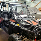 Front Clear Full Windshield for Polaris RZR XP Turbo 4 1000 (2019–2023)