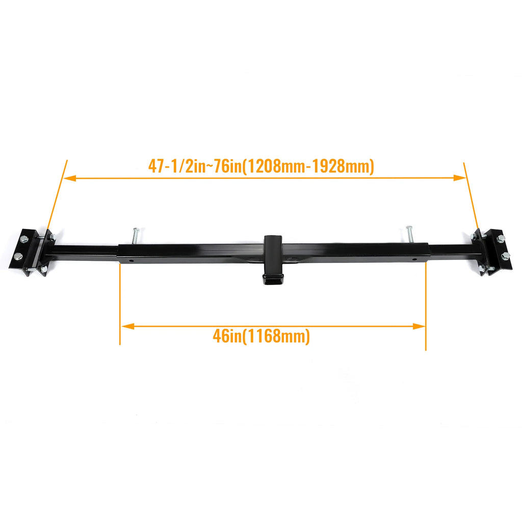 2'' Adjustable Trailer Hitch for Camper RV Trailers