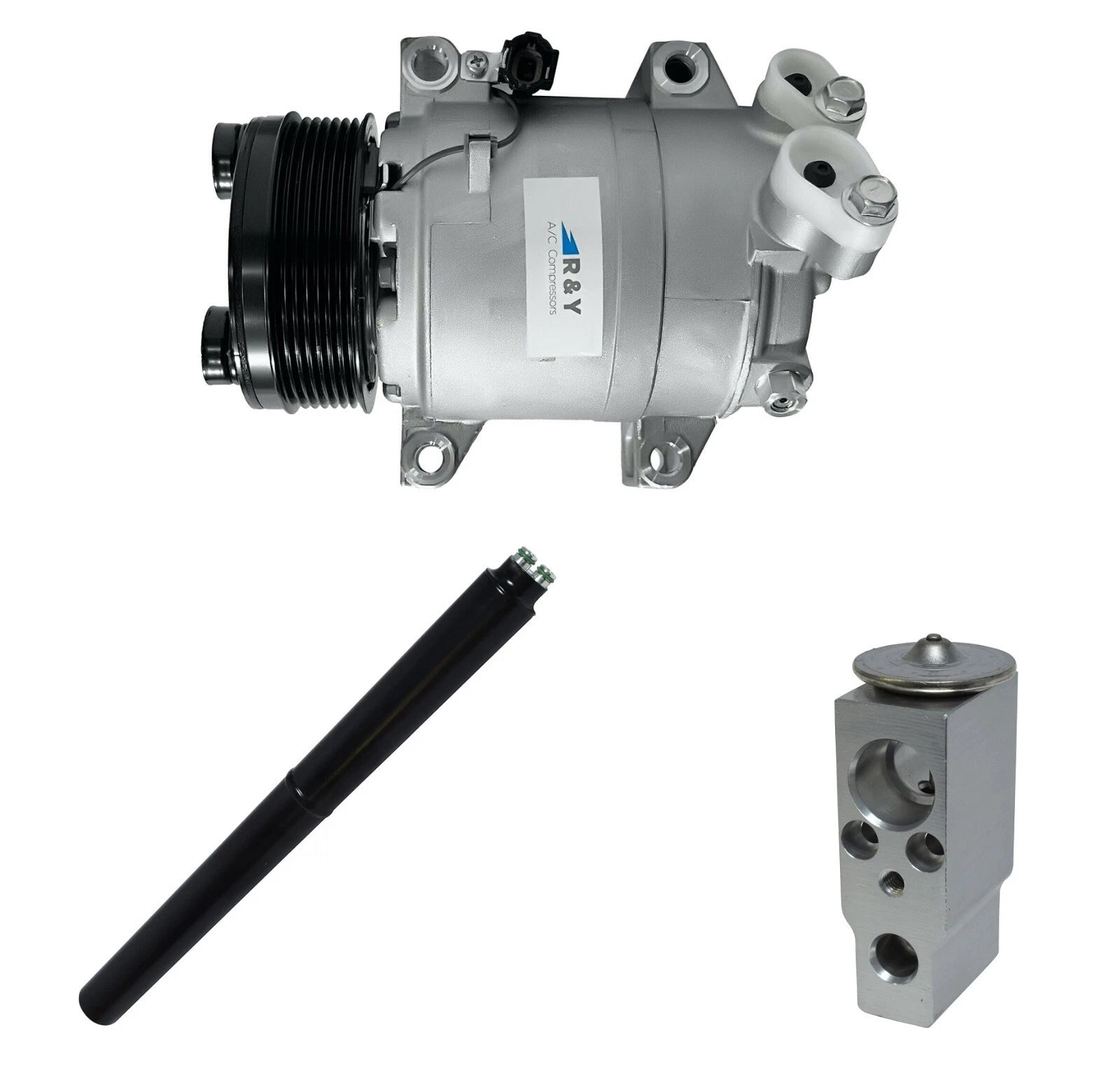AC Compressor Kit Replacement for Infiniti QX56 5.6L (2009–2010)