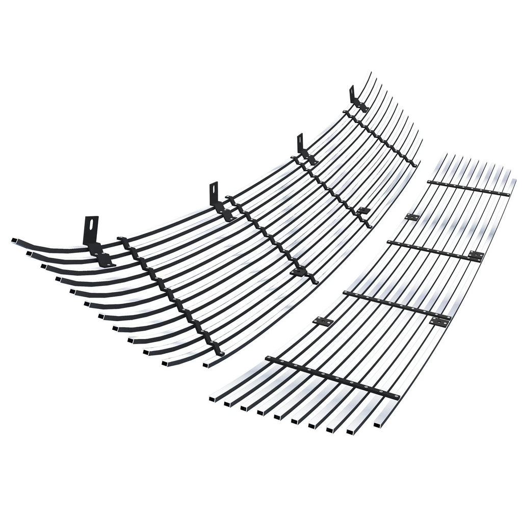 Stainless Silver Billet Grille Insert for Ford Fusion (2006-2009)
