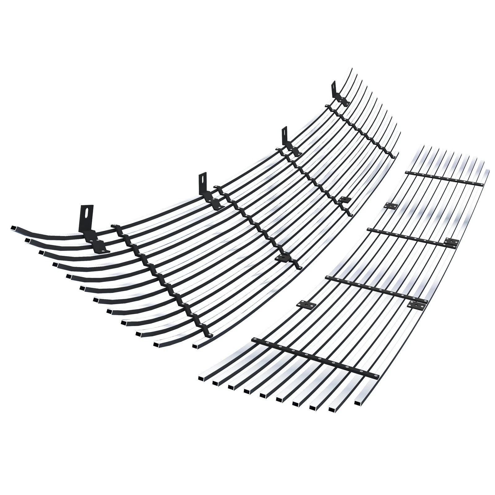 Stainless Silver Billet Grille Insert for Ford Fusion (2006-2009)