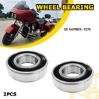 25mm Wheel Bearings 9276 Y for Harley-Davidson Road Glide Custom FLTRX (2010–2013)