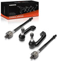 Set of 4 Front Inner & Outer Tie Rod Ends for Ford F-150 (2021–2024)