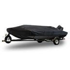 Jon Boat Cover for 14ft Jon Boat (Waterproof, Heavy Duty, Trailerable)