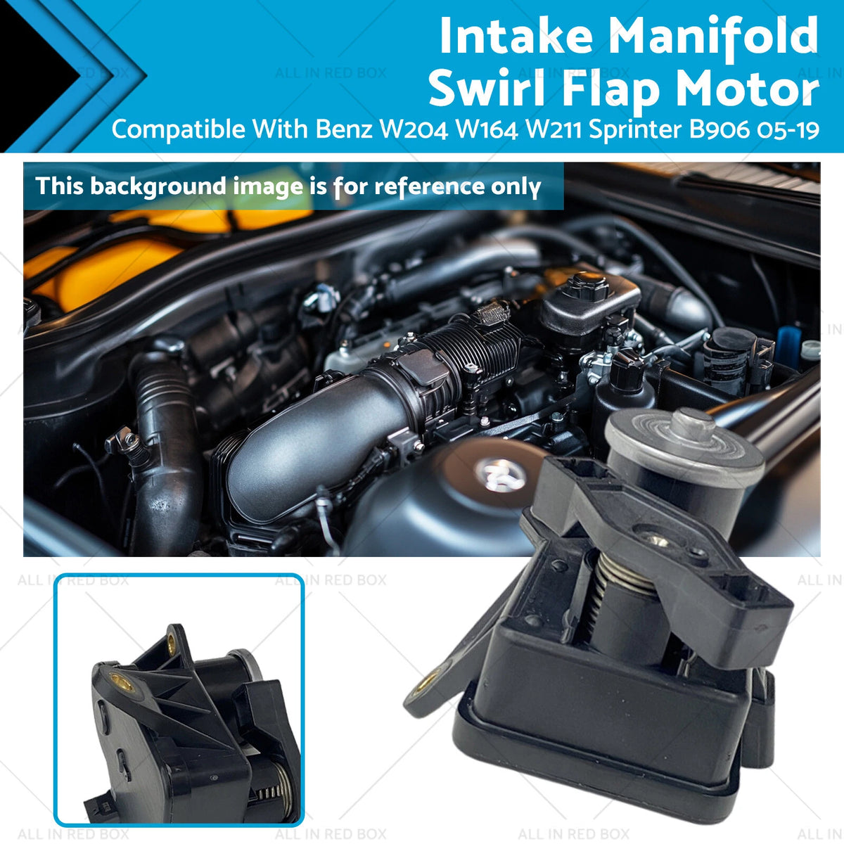 Intake Manifold Swirl Flap Motor for Chrysler 300C (2005–2010)
