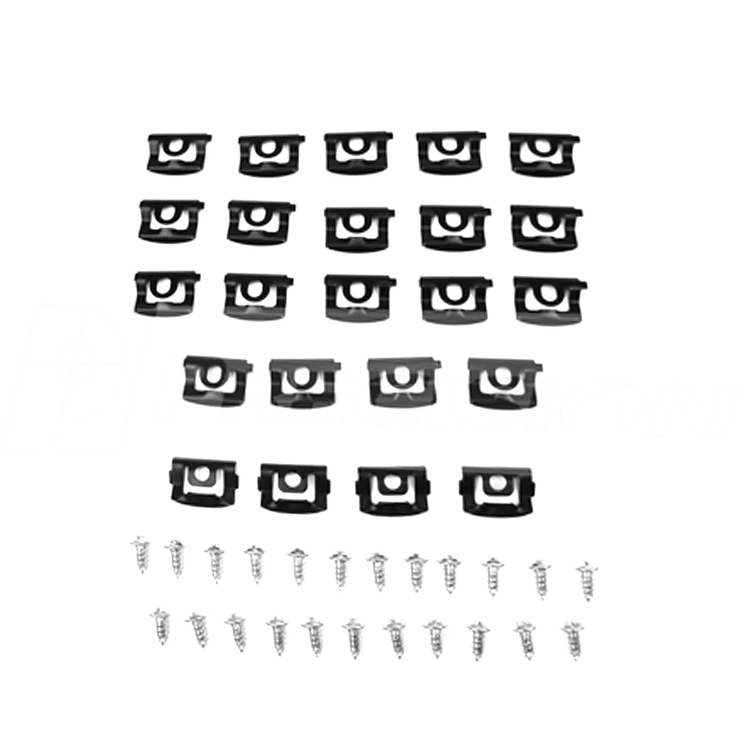 Replacement Front 23-Piece Reveal Moulding Clip Set for See Compatibility Chart
