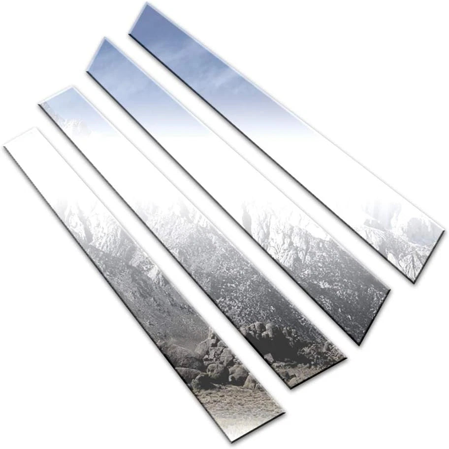 Luxury FX Chrome Pillar Post Trim 4pc for Suzuki Forenza (2004–2007)