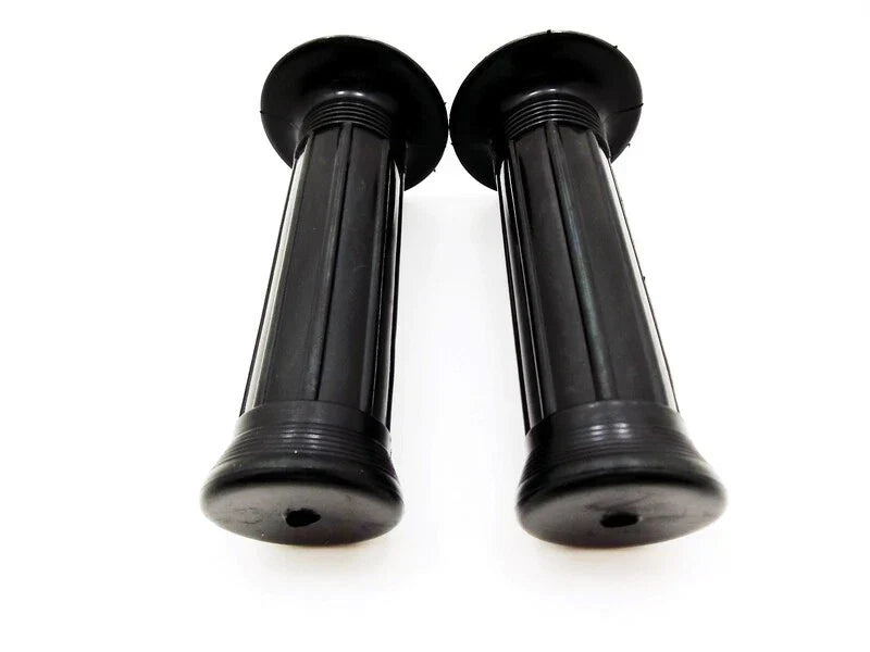 Black Hand Grip Set for Suzuki PE250 (1977-1983) - Left & Right Pair