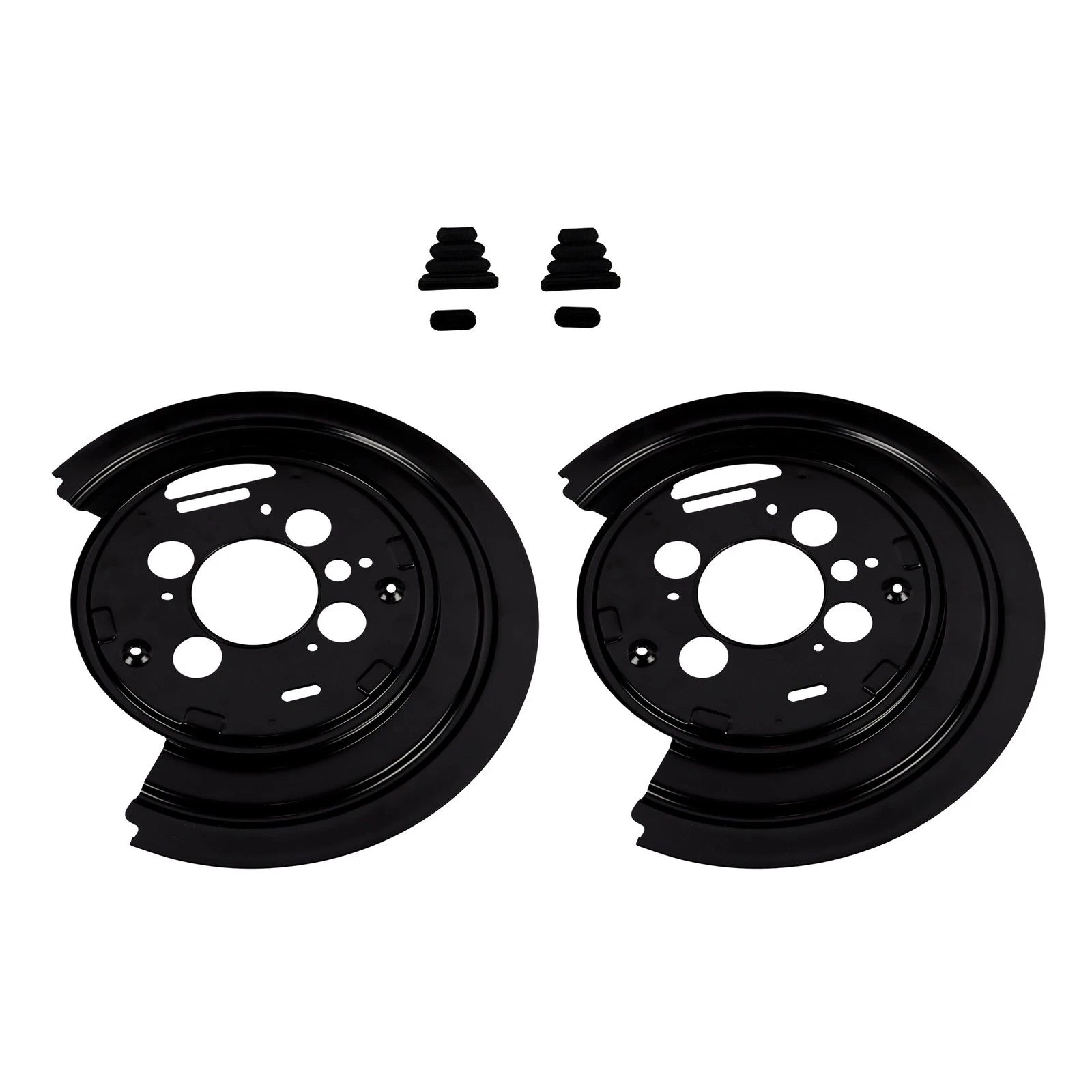 Set of 2 Rear Brake Backing Plates for Dodge Ram 1500, Durango, Aspen (2002–2008)