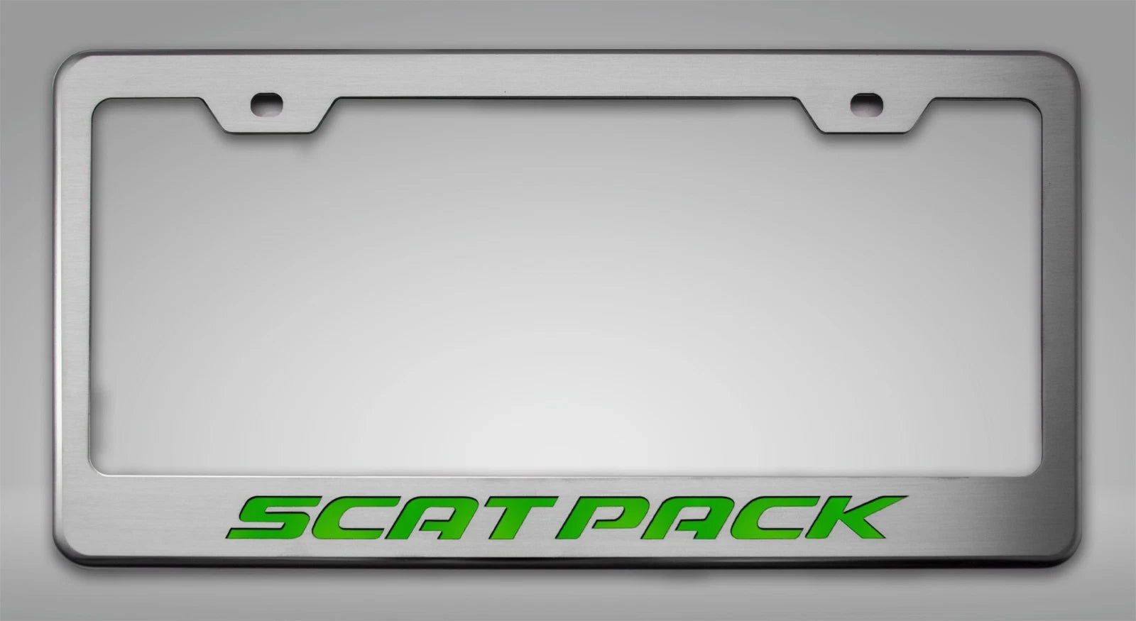 License Plate Frame Front for Dodge Charger Scat Pack (2015–2023) Stainless