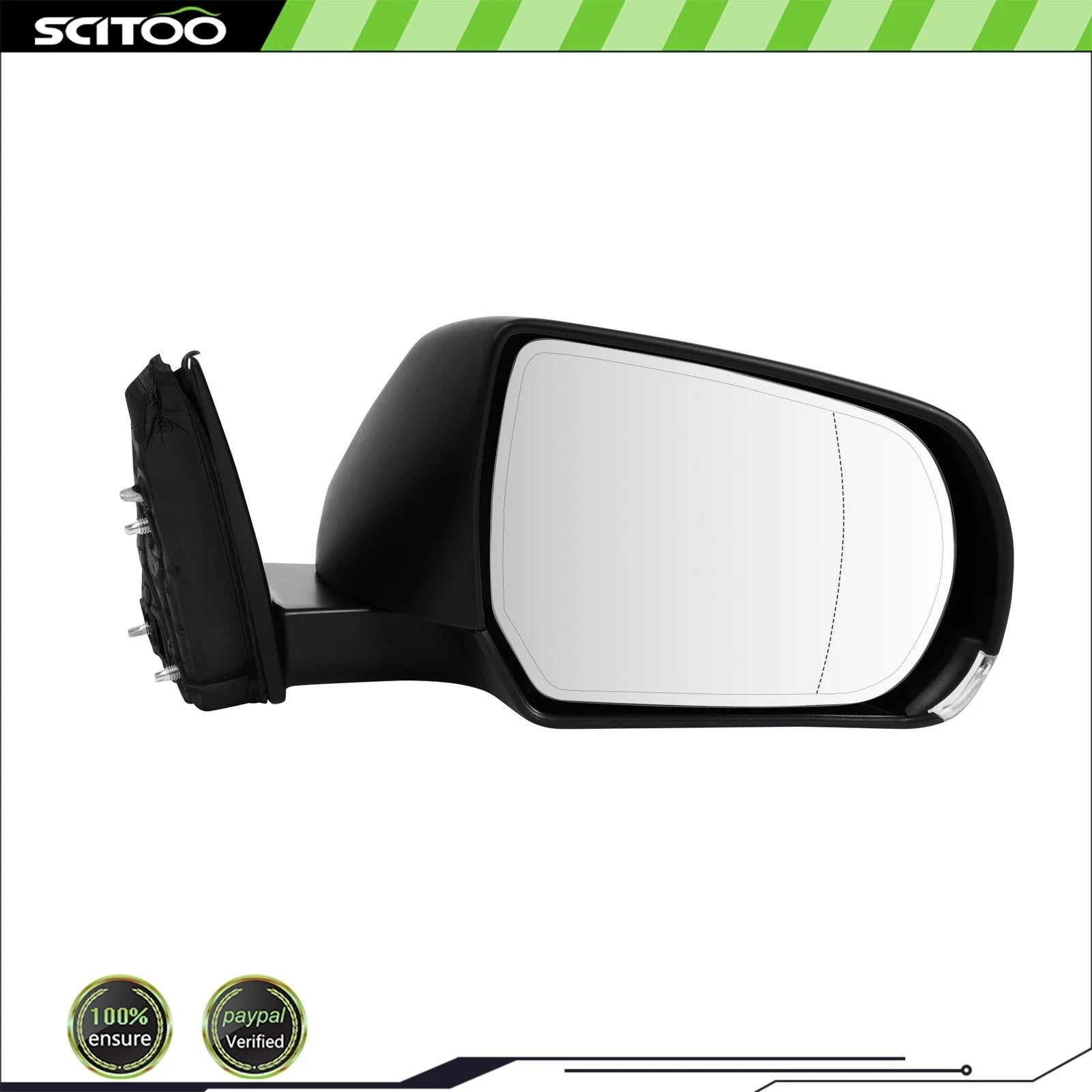 Power Heated Passenger Side Rear View Mirror for Cadillac ATS (2014–2018)