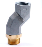 2X 1" NPT Fuel Hose Nozzle Swivel Connector for Fuel Transfer Hose