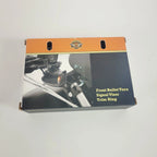 Front Bullet Turn Signal Trim Rings for Harley-Davidson (2009) - Black, Smoked Lens, 73342-09