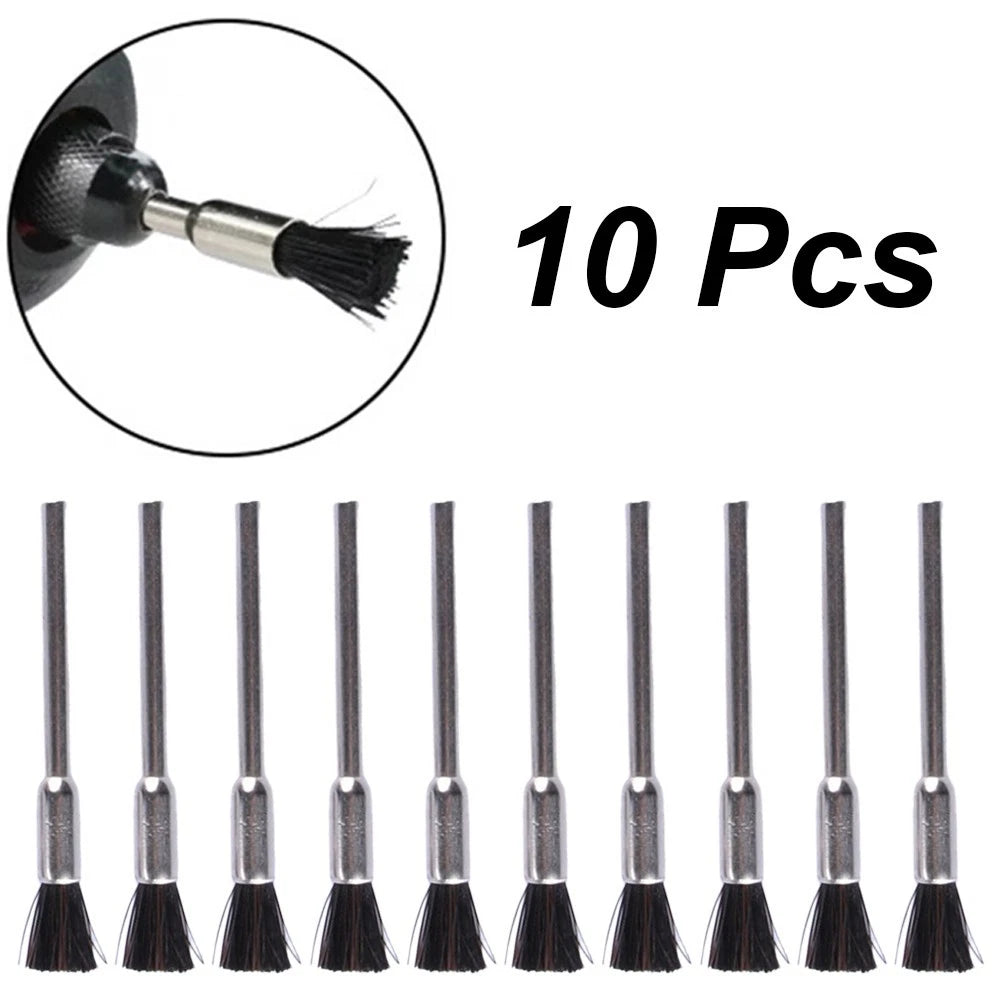 Wire Brushes Polishing Tool Set of 5 (3mm Shank, 5mm Head)