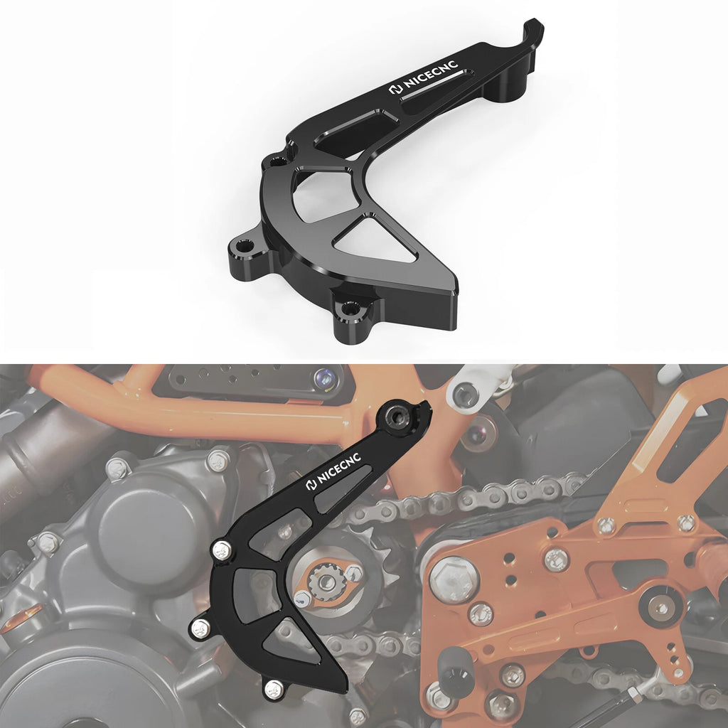 Sprocket Cover Chain Guard Protector for KTM 390 Duke (2017–2023), 390 Adventure (2020–2024)