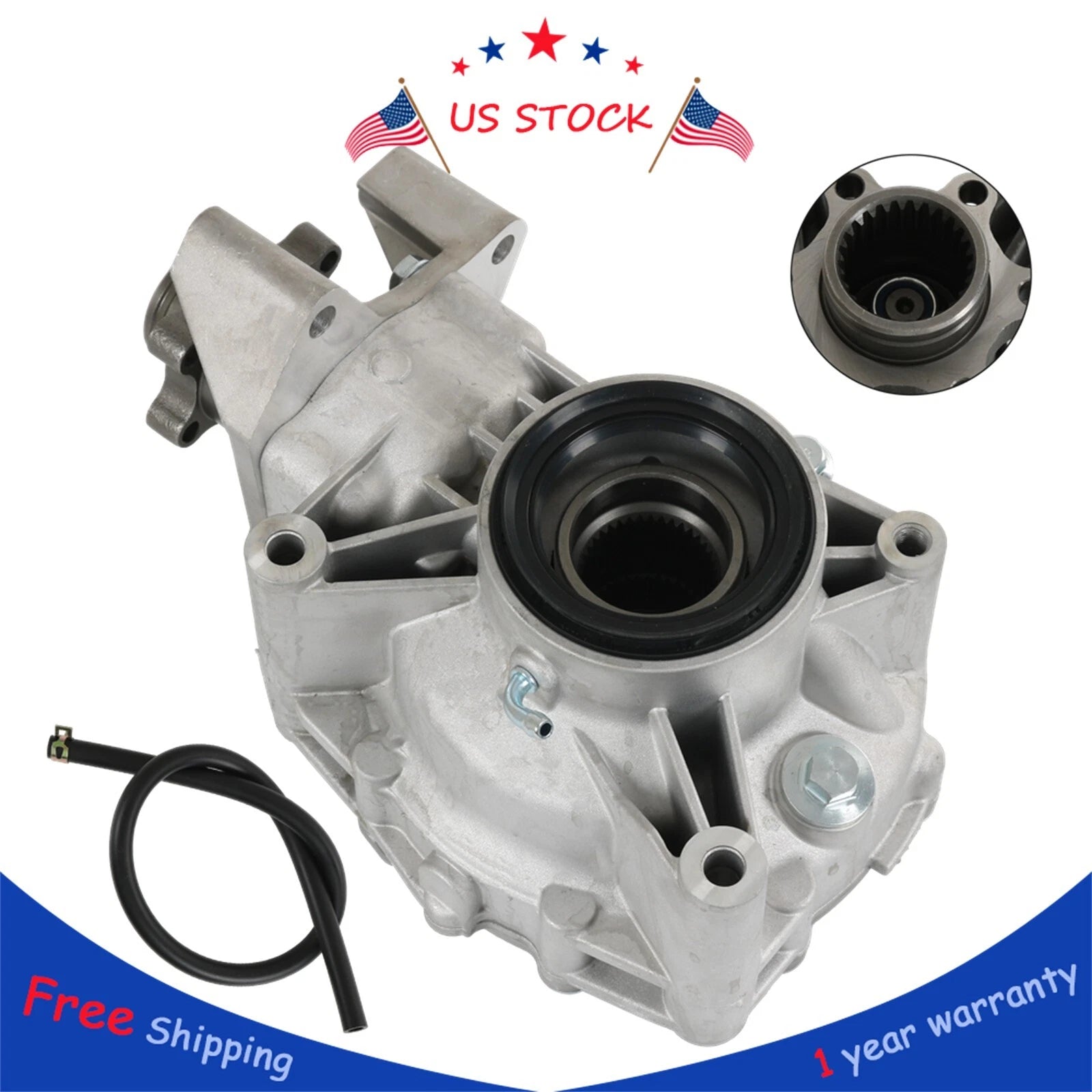 Complete Rear Differential for Yamaha Grizzly 660 (2005–2006)