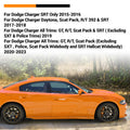 Side Skirts for Dodge Charger SRT Daytona Scat Pack GT R/T (2015–2023) Black