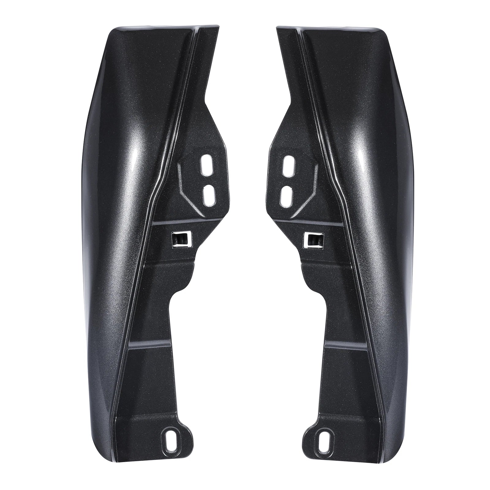 Mid-Frame Deflector for Harley Touring (2009–2023) Gold/Black Geometric Fade