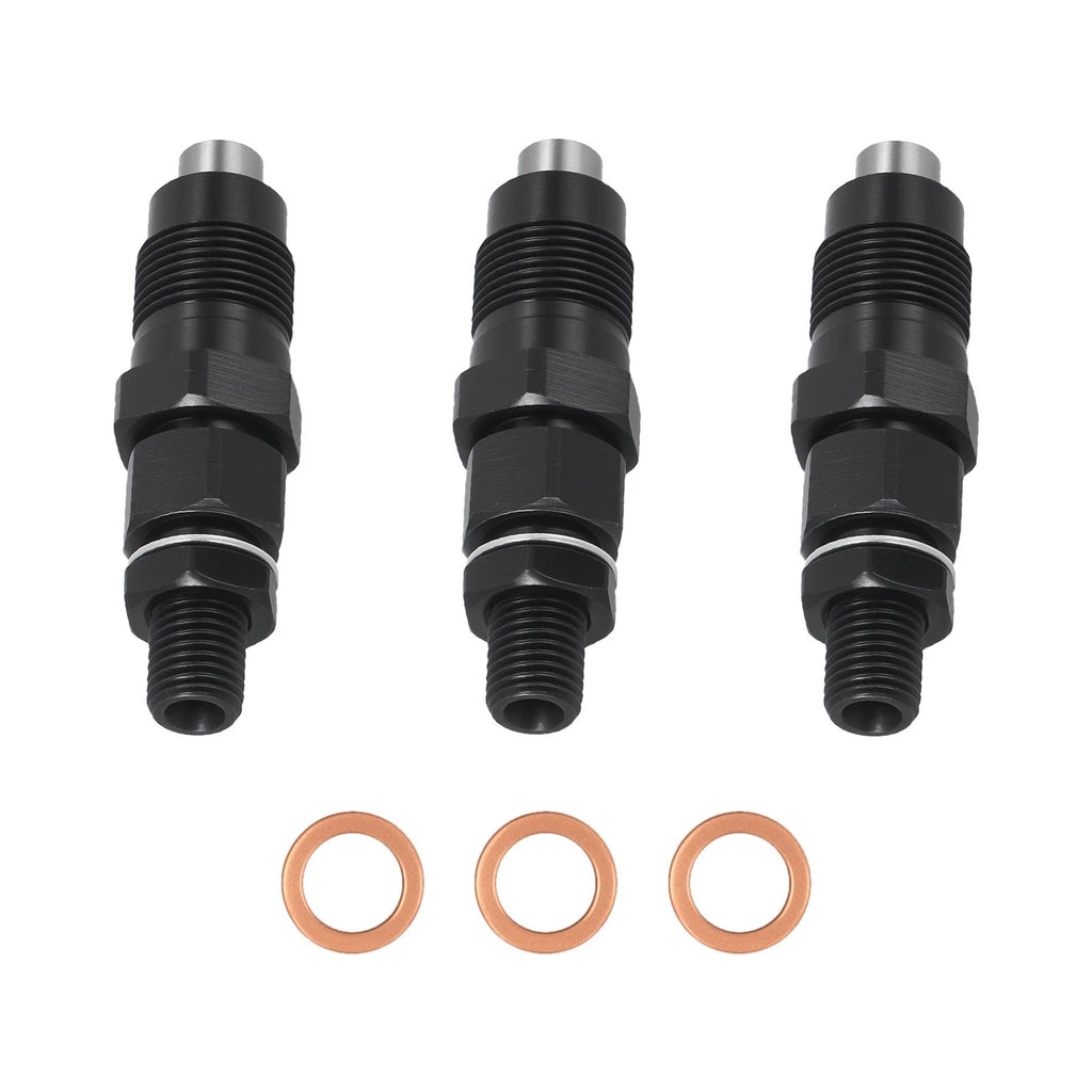 3x Fuel Injector Set for Kubota R310 R310BH Wheel Loader (1996–2003)