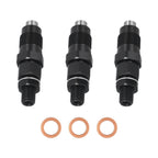 3x Fuel Injector Set for Kubota R310 R310BH Wheel Loader (1996–2003)