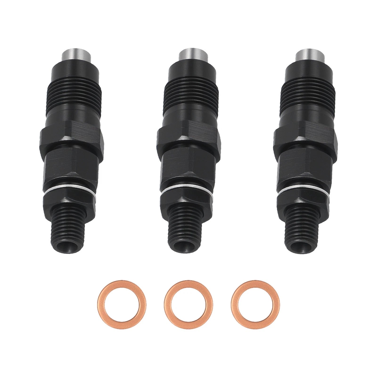 3x Fuel Injector Set for Kubota R310 R310BH Wheel Loader (1996–2003)