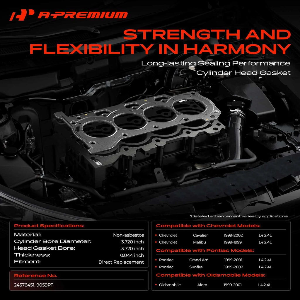 Engine Cylinder Head Gasket for Chevrolet Malibu (1999–1999)