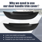 2X Door Handle Bowl Cover Trim for Dodge Charger (2011–2020)