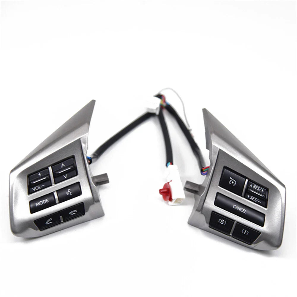Steering Wheel Switch for Subaru Legacy 2012-2014 Silver/Black