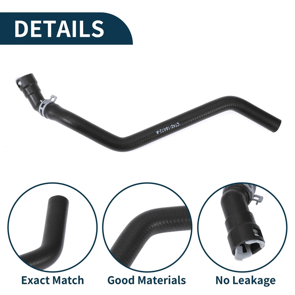 Radiator Hose Warm Air Inlet Pipe for Ford Edge (2012–2015) No. CT4Z18472A Rubber