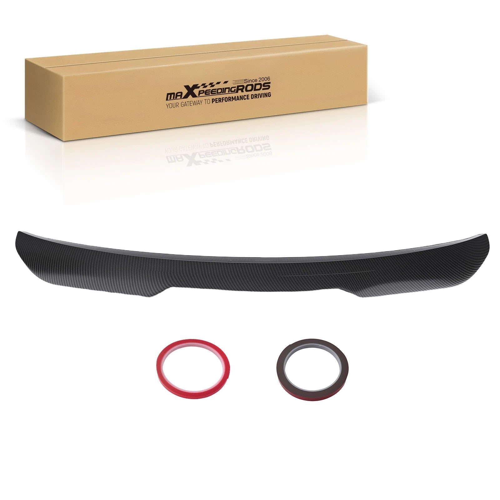 Carbon Look ABS Rear Trunk Spoiler for BMW 1 Series E82 (2007-2013)