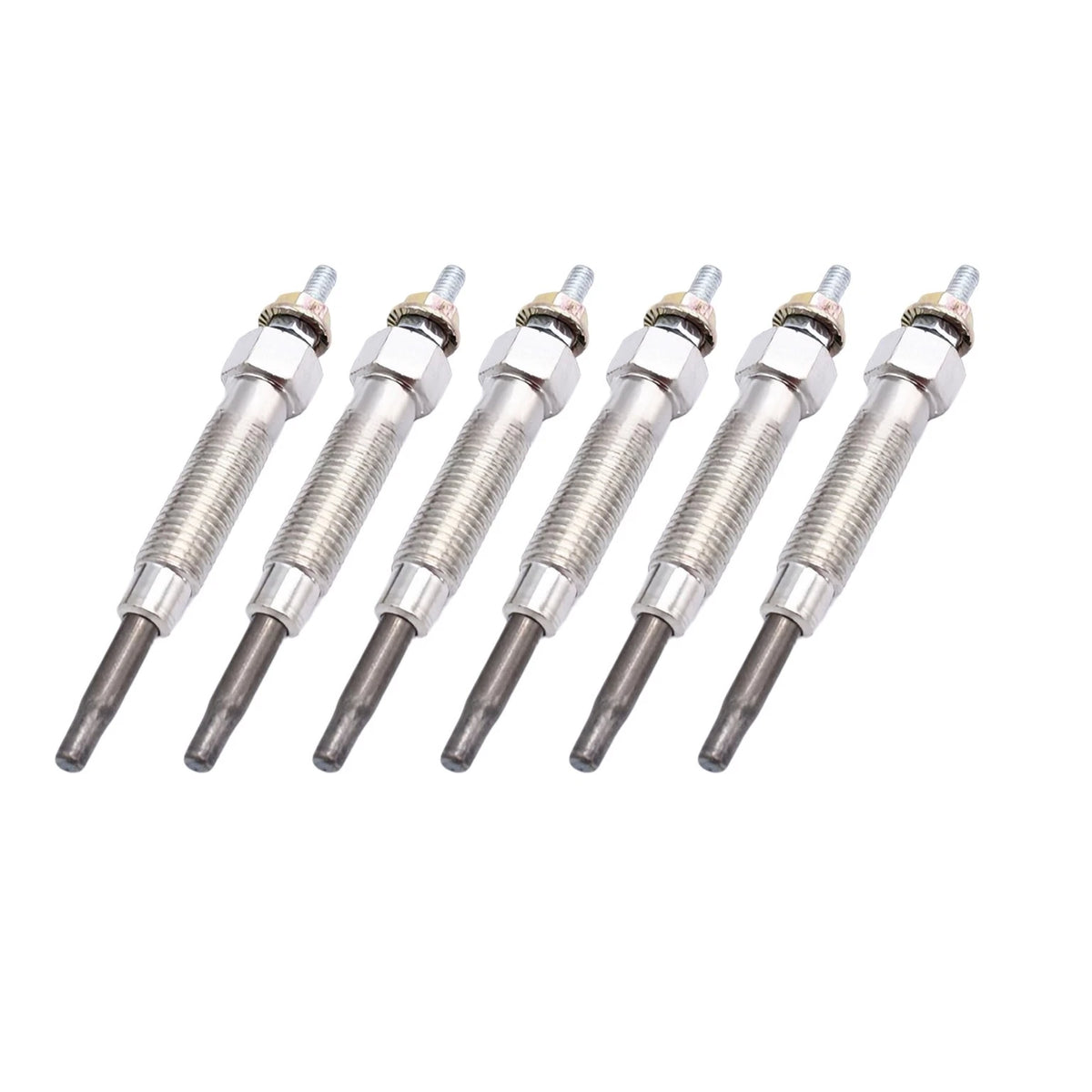 6X Glow Plugs for Mitsubishi Triton MK L200 K77T (1996–2006) 2.8L 4M40